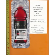 Large Coke Size Chameleon Soda Flavor Strip Glaceau Vitamin Water XXX Acai-Blueberry-Pomegranate 20oz BOTTLE